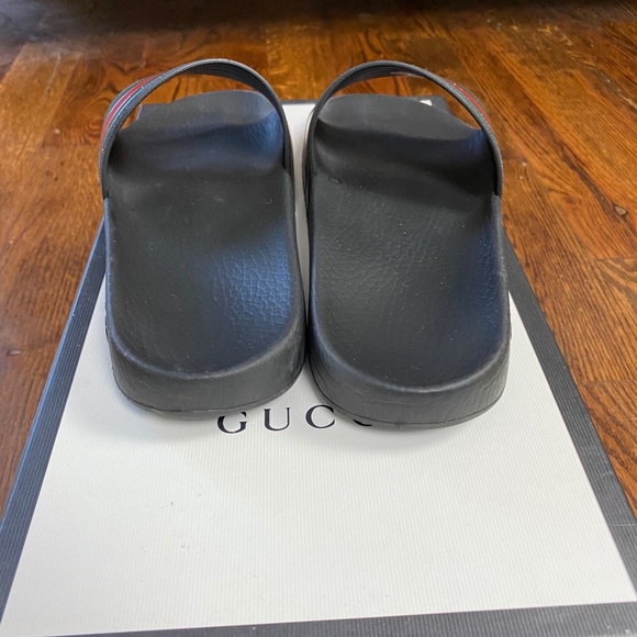 Gucci Rubber Slide Black main image 5